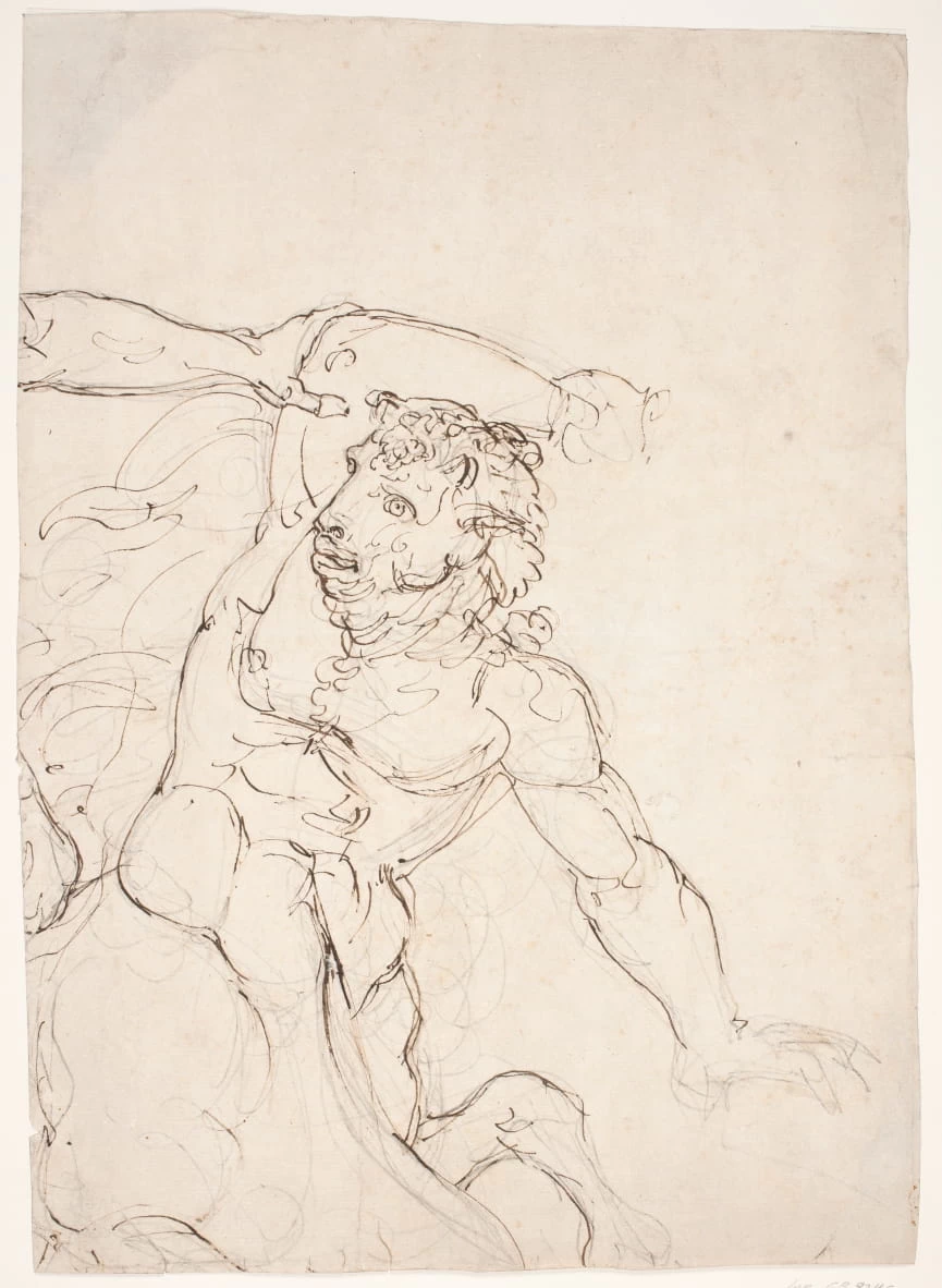 Minotauro in lotta con Teseo - Statens Museum for Kunst